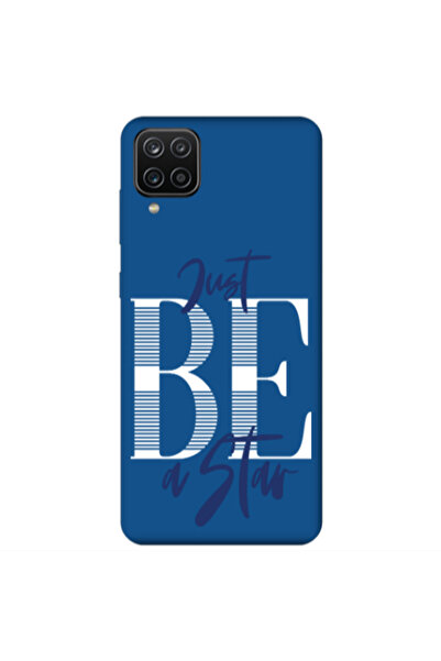 Other Samsung A12 Just Be a Star Blue Colored Silicone TPU Θήκη