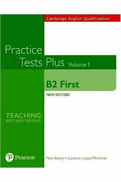 Pearson Ceq Practice Tests Plus B2 First Book Vol 1 W/Online Resources Withou...
