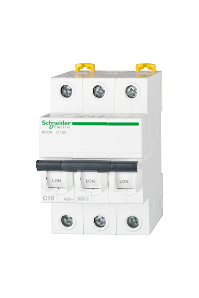 SCHNEIDER Intrerupator Automat 10A 3P 6KA C, SCHNEIDER, APARATE DE MASURA SI ...