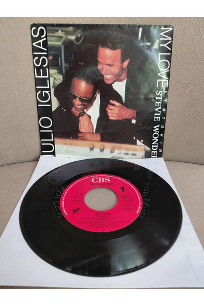 Julio Iglesias Featuring Stevie Wonder - My Love - 1988 Hollanda Basım ’lik