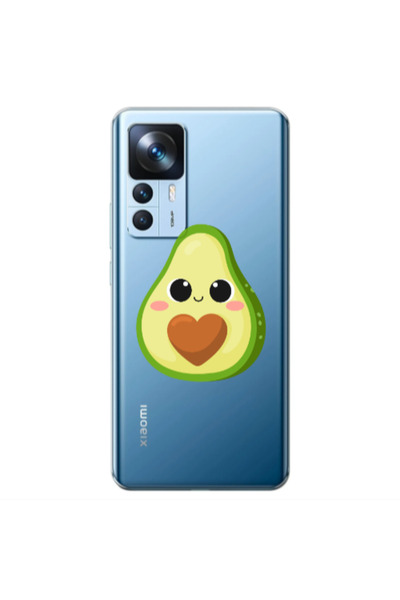 Other Xiaomi Mi 12T Baby avocado Transparent Silicone TPU Θήκη
