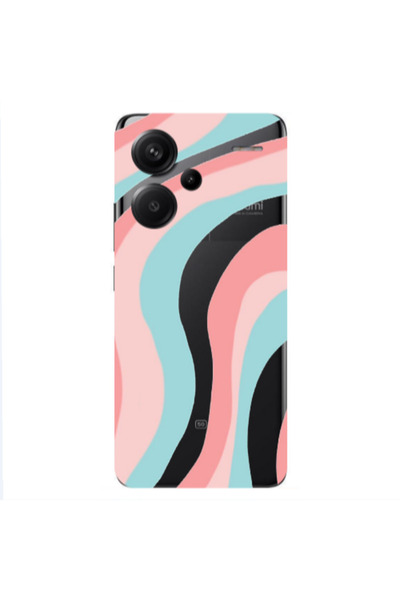Other Xiaomi Redmi Note 13 Pro+ 5G Colored lines Transparent Silicone TPU Θήκη