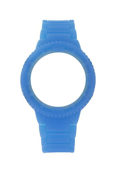 Other WATX & CO Λουράκι από καουτσούκ Μπλε 43mm