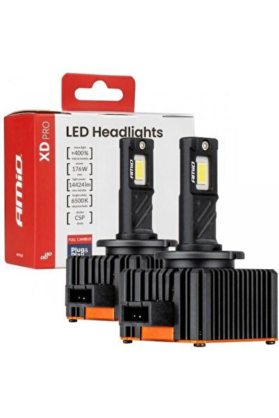 AMIO Λάμπες Αυτοκινήτου και Μοτοσικλέτας D3S Canbus LED 6500K Ψυχρό Λευκό 12V...