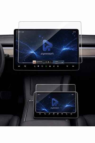 PiyasaSepeti 9H Matte Nano Screen Protector for Tesla Model Y Juniper Compati...