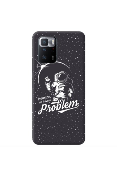 Other Xiaomi Poco X3 GT Houston We Have A Problem Transparent Silicone TPU Θήκη