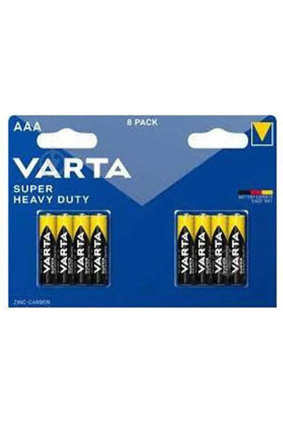 Varta Υπέρ-βαρέως τύπου Αλκαλικές Μπαταρίες AAA 1.5V 8 τεμάχια Κωδικός: 14BAT...