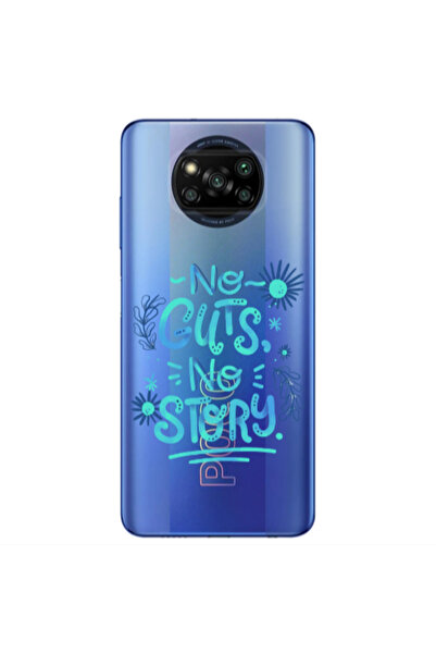 Other Xiaomi Poco X3 /X3 Pro No guts no story Transparent Silicone TPU Θήκη