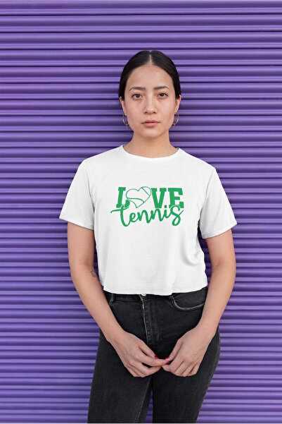 FNBX Love Tennis Crop T-Shirt