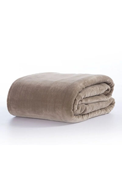 Nef Nef Homeware Κουβέρτα Φλις Διπλή Άνετη Nef-Nef Homeware - 95 - Μπεζ
