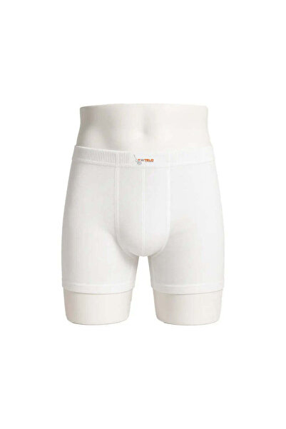 TEXTELO White Boxer Shorts Combed Comfort-Fit Underwear for Men's Cotton 100%...