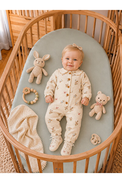GAYE EV TEKSTİLİ Baby Girl Romper Shoes