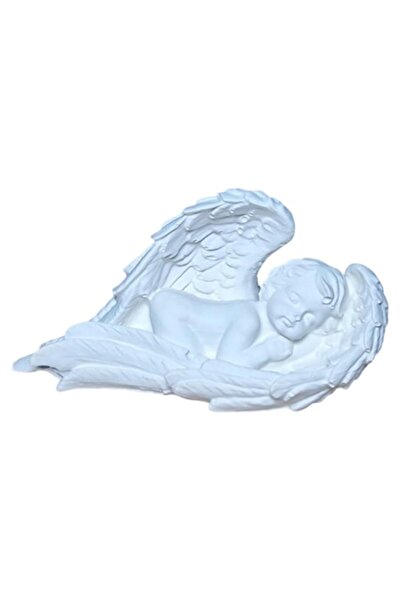 OEM Suvenir de botez bebeluș pe aripi, roz, 10cm, set