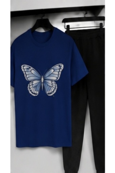ship master Summer Collection New Arrival T-Shirt & Shorts Set Printed Patter...