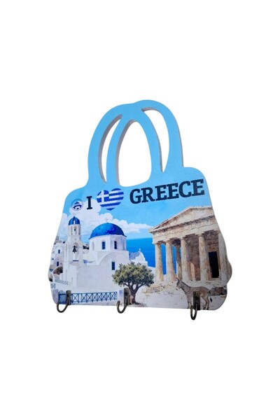 Tradesor Διακοσμητικό Souvenir - Greece - Σετ 4 τεμάχια - LY2614 - 125535