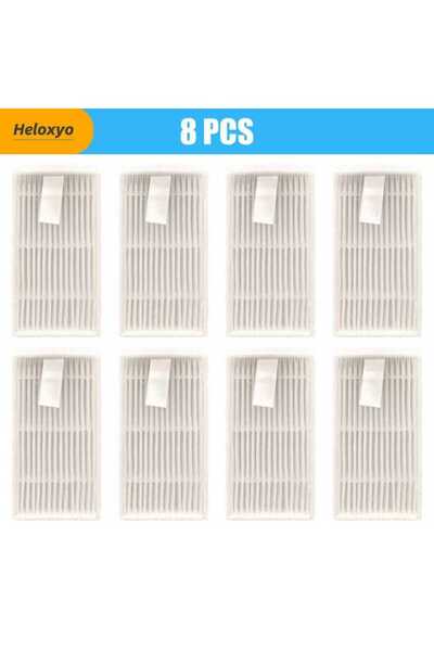 Choice1 8 Pcs For iLife Hepa Filter V5 V5s V3 V3S V5S V50 Pro V55 X5 Robot Va...
