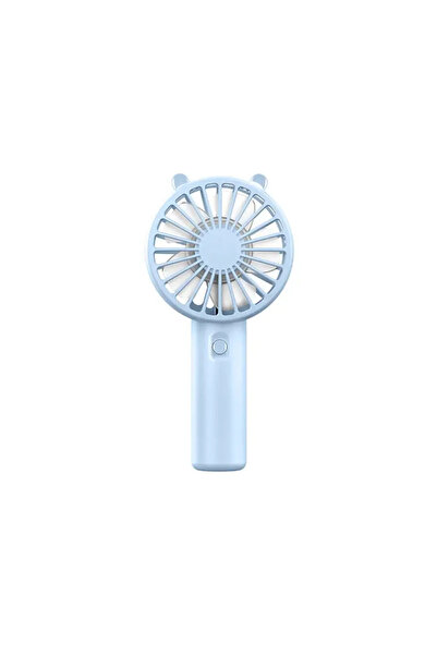 Choice1 Blue Portable Handheld Fan Small Cooling Fan USB Rechargeable Eyelash...