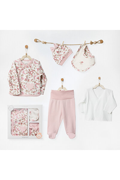andywawa Baby Hospital Release 5 Pcs Newborn Set Floral Dreams