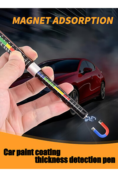 Bayt Aura Automotive Paint Thickness Gauge Pen - 20μm Accuracy Car Coating Me...