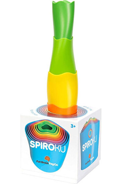 Fat Brain Toys Παιχνίδι Στοίβαξης ΣπιρόΚου για 36+ μηνών