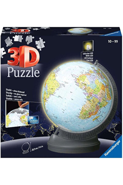 RAVENSBURGER Puzzle Glob Pământesc 3D 540 Piese Cod: 11549