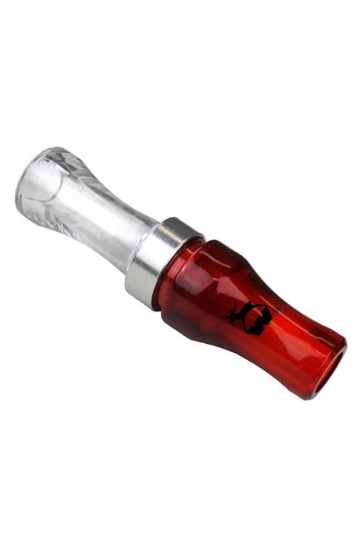 OEM Fluier pentru gaste, Boker, Acril, Rosu/Transparent