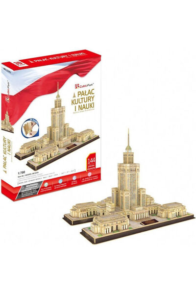 Cubic Fun Puzzle 3D Palat Cultură Știință 144 Piese
