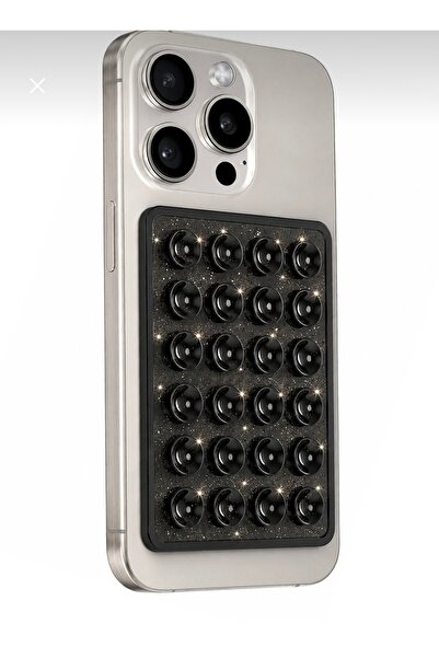 MİMOZA PARK Vakumlu Silikon Vantuzlu Yapışkanlı Telefon Tutucu (1 ADET)