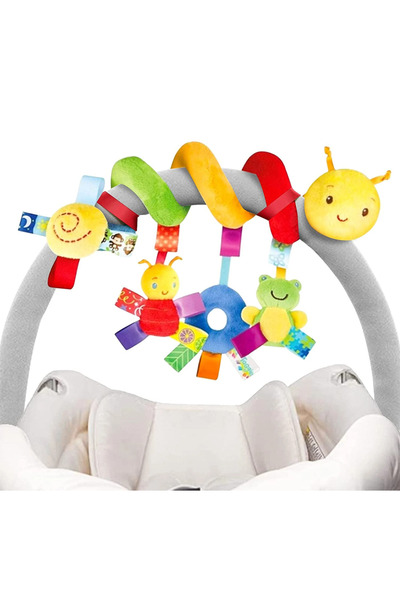Choice Colorful Baby Hanging Car Seat Toys Plush Activity Hanging Stroller To...