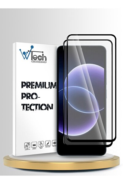 Wtech Redmi 17C 4G 2026 Premium E2E Series Full Glue Full Cover Tempered Glas...
