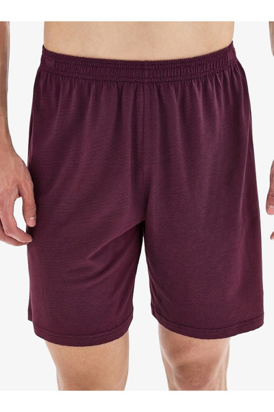 Blackspade Erkek Şort Pijama Altı 40882 - Bordo