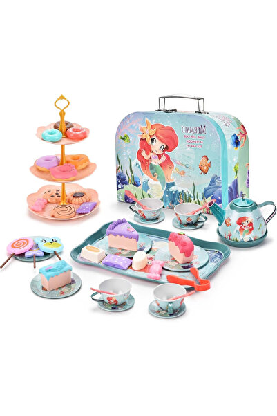 Simply Joy Set de jucării educative 48 de piese, Simply Joy ® model sirenă, P...