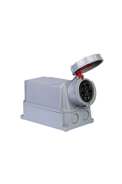 5X125A. IP67 DUVAR PRİZİ -EĞİK GÖVDELİ- 406626