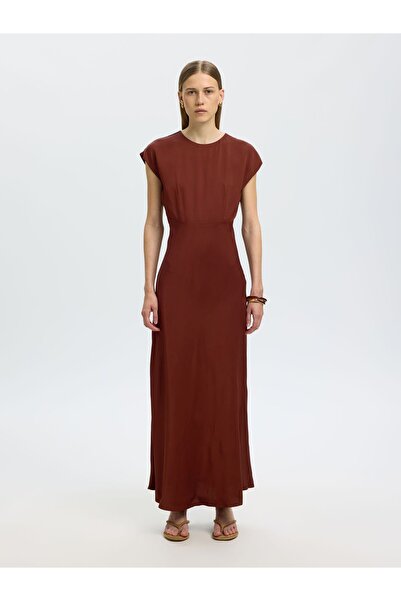 SELECTED Maxikleid Viskose