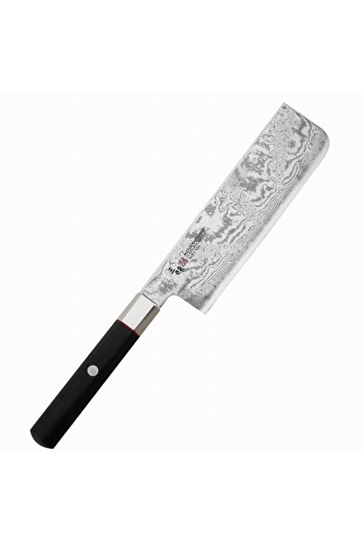 MCUSTA Cutit Nakiri, Mcusta, Zanmai VG-10 Splash, Otel, 33 straturi, 16.5cm, ...