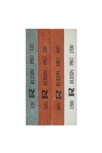 Ruixin Set 4 Pietre de ascutit, Ruixin, Gradatii 120 / 320 / 600 / 1500, Pent...