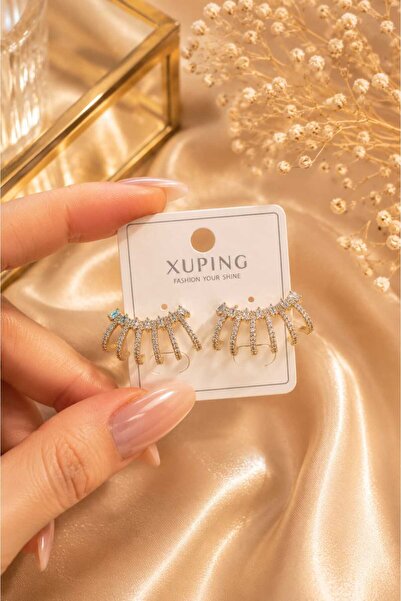 XUPING JEWELRY Xuping Paslanmaz Kararmaz Çoklu Görünümlü 14k Ayar Altın Kapla...