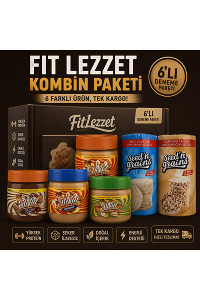 FitNut 6 lı Seri Deneme Paketi