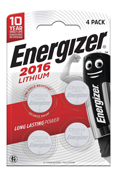 Energizer Μπαταρία ρολογιού λιθίου CR2016