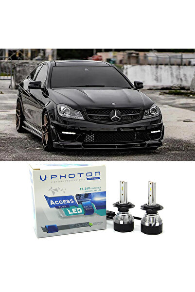 Photon Mercedes C180 W204 Led Xenon Kısa Far Ampulü H7 Access Yeni Seri Beyaz...