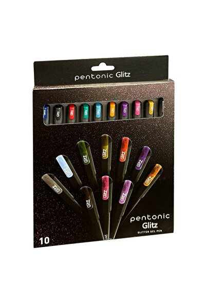 Linc Pixuri cu gel Pentonic, Glitz, set de 10 culori