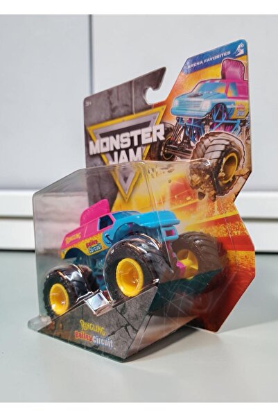 Sunman 1:64 Ölçek Monster Jam Oyuncak Araba RİNGLİNG BAİLEY CİRCUİT , Büyük T...