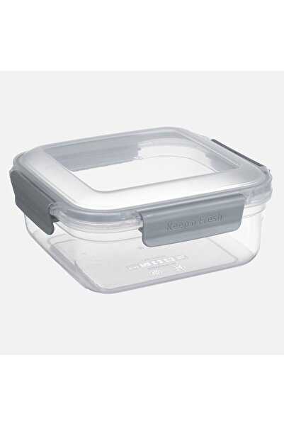 Z Store Recipient alimentar pătrat de 1.4L - Gri transparent