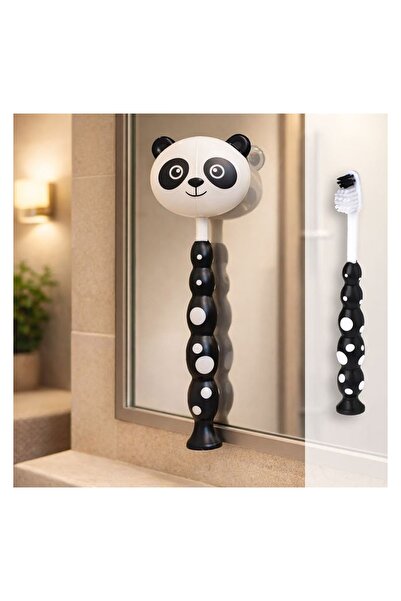 Jumbo Periuță de dinți copii, model Panda, design vesel și curățare delicată