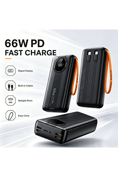 Bleco A 50,000 mAh portable power bank with fast charging capability. It come...