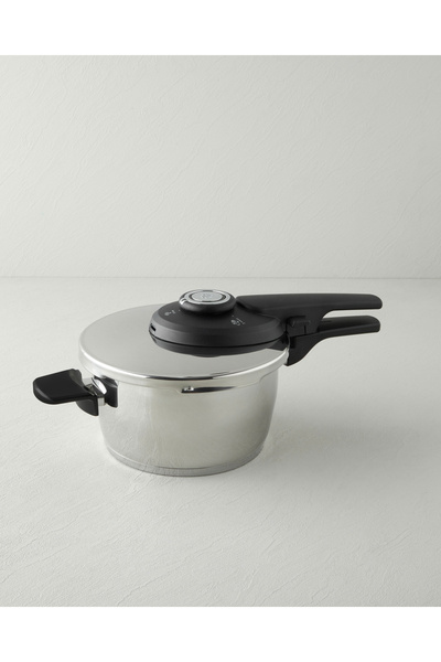 English Home HyperChef Paslanmaz Çelik Düdüklü Tencere 4 Lt Siyah
