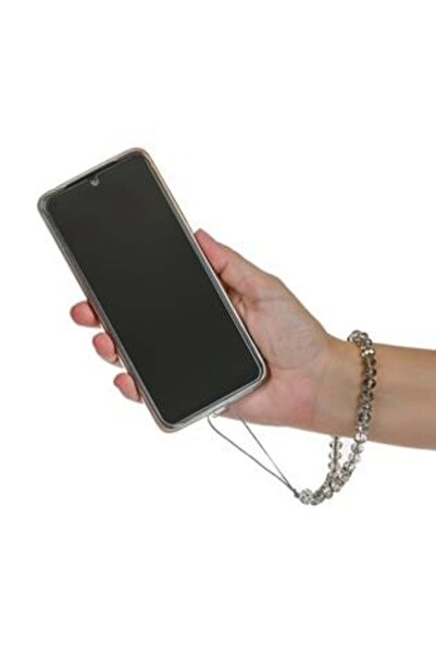 OEM Accesoriu telefon mobil transparent și curea cu strasuri 13 cm