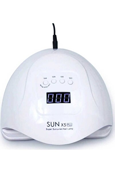 SUN Φούρνος Νυχιών X5 Plus Λευκός UV / LED 80W