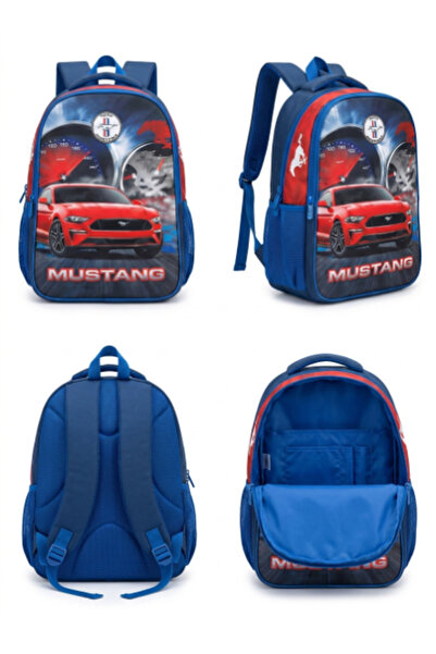 Taimi Kids Racing Car School Backpack 25-in-1 Set Lightweight Book Bag for Bo...