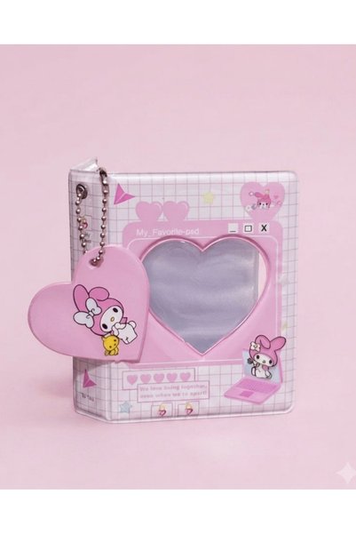 Lilaryum Binder kpop PCfotokart sleve holder kawaii (2 fotokart hediye)